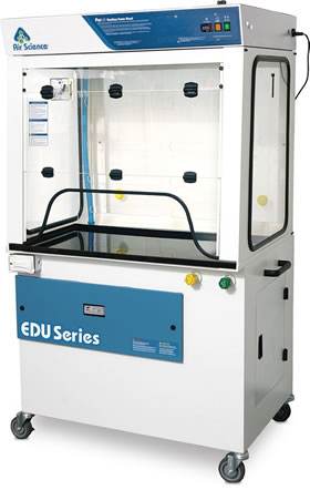 EDU filtering ductless fumehood