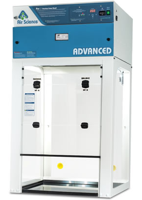 fume ductless purair air science hood advanced hoods basic usa flow system laminar llc selectscience airscience series cabinets filter