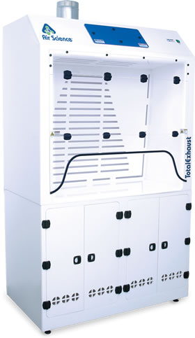 TotalExhaust polypropylene ductless fume hood