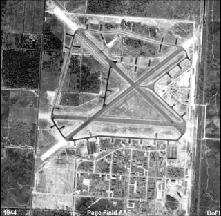 Page Field Army Airfield arial view