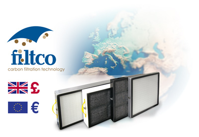 Filtco Filters for Ductless Fume Hoods