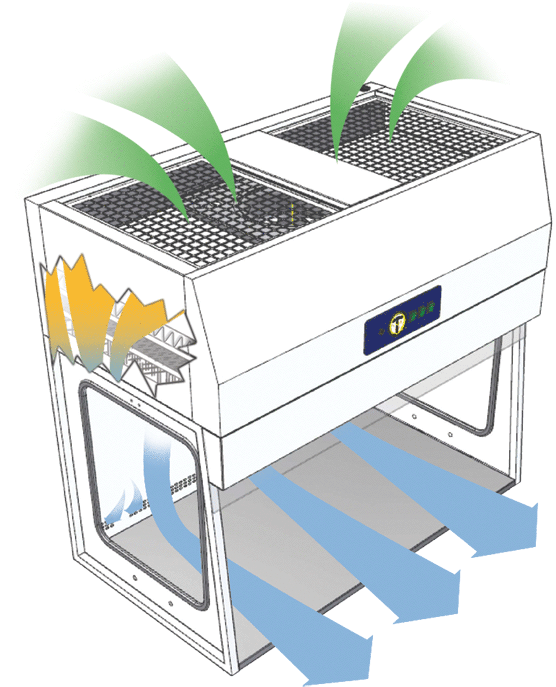 Laminar Flow Hood Airflow Diagram