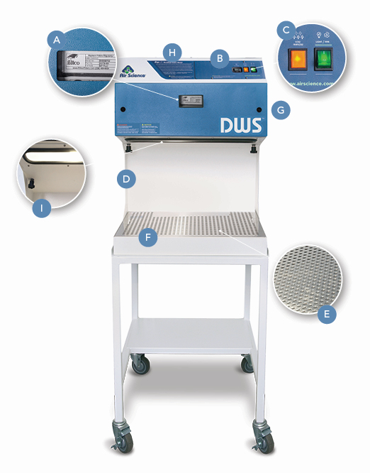 DWS lab fume hood