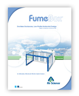Fume Box vented enclosure brochure