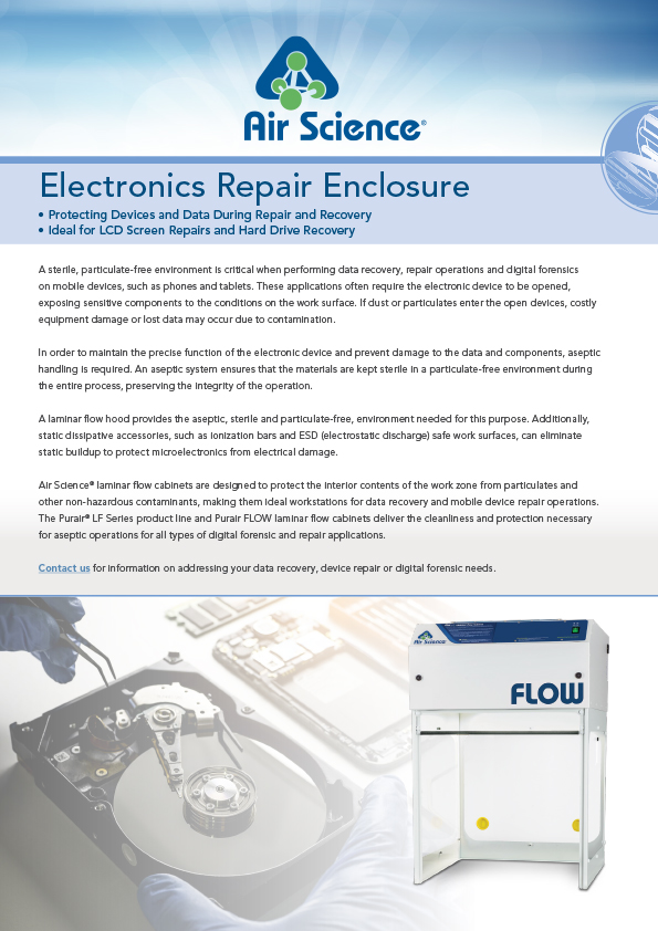 Electronics Repair Enclosure