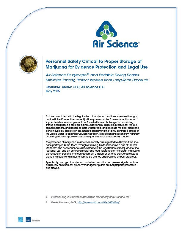 Marijuana Storage Whitepaper