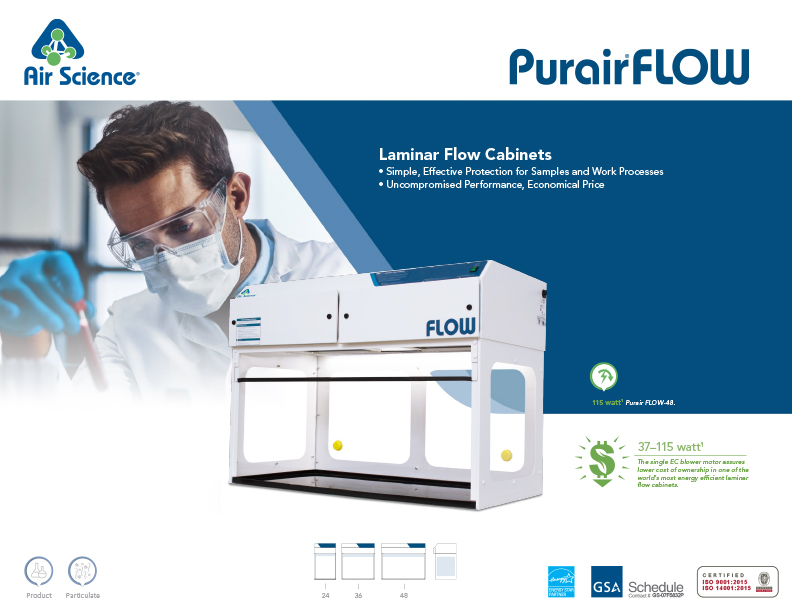 Purair FLOW Laminar Flow Cabinets Brochure