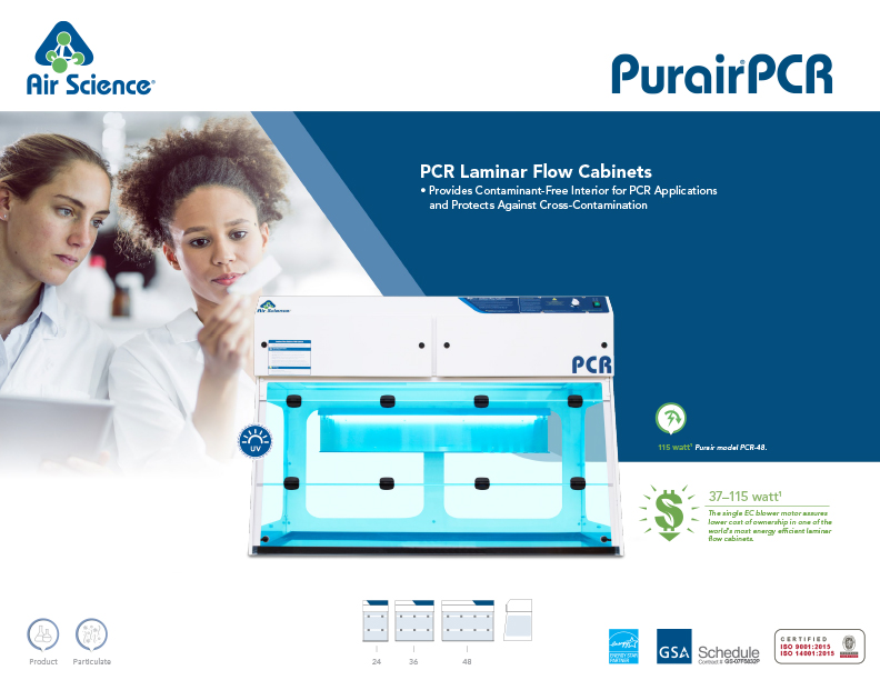 PCR Laminar Flow Cabinets