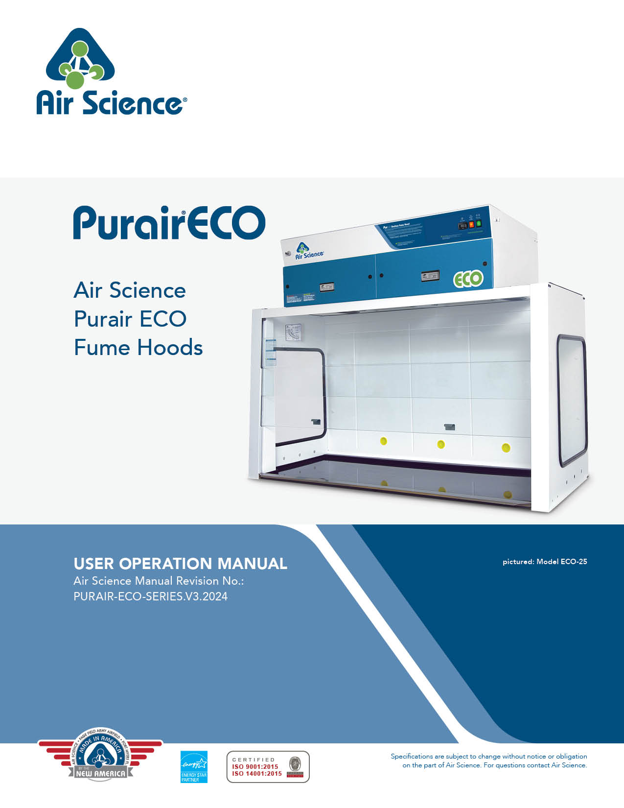 purairECO operating manual