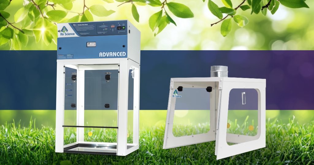 green lab equipment